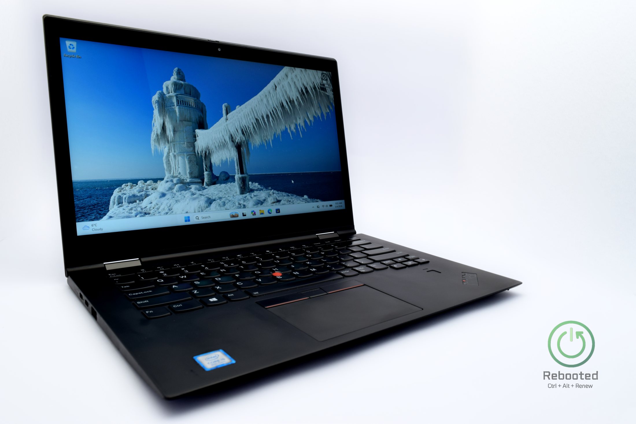 Lenovo Thinkpad X1 Yoga 3rd Gen product photo with Intel Core i5-8250U, 8 GB DDR3, view 1